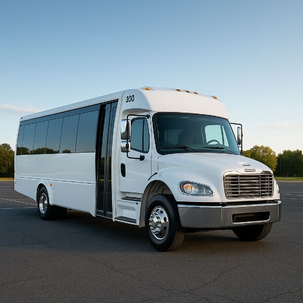 College Station Shuttle Bus Rentals 25 Passenger Shuttle Bus